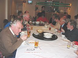 The dinner after the workshop