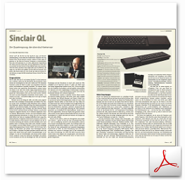 Sinclair QL Story 2013, Sonderdruck