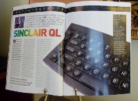 Sinclair QL coverage in May 2009 issue of Personal Computer World, Britains no. 1 ICT-magazine