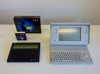 Sinclair's 1987 Cambridge Z88 compared to Apple's 1989 Macintosh Portable